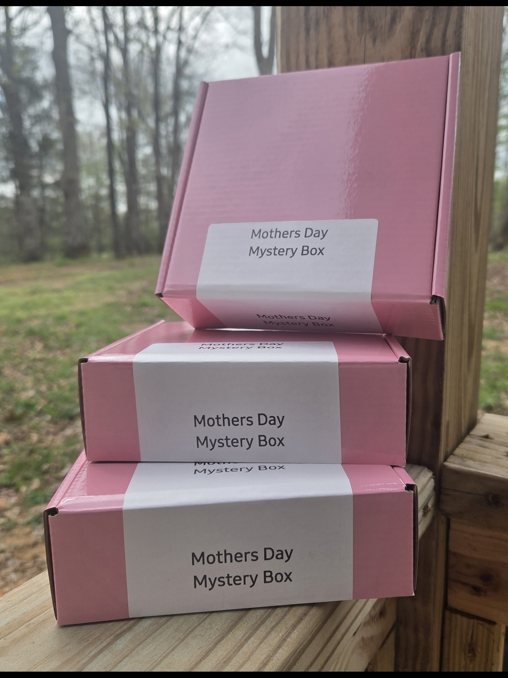 Mothers Day Mystery Box - Pink Gift Box Set